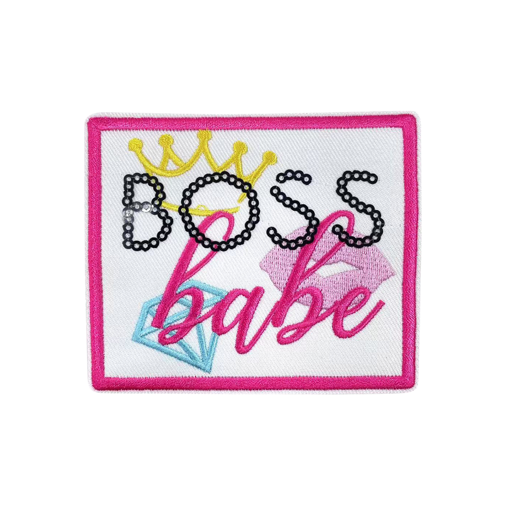 Patches Funny Words 10 Pcs Preppy Style Set