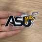 5pcs Alabama State University ASU ALASU Hornets HBCU Logo Embroidery patches