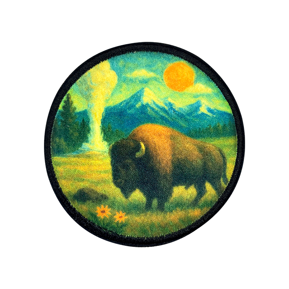 5Pcs Outdoor Camping Embroidered Iron-On Patches