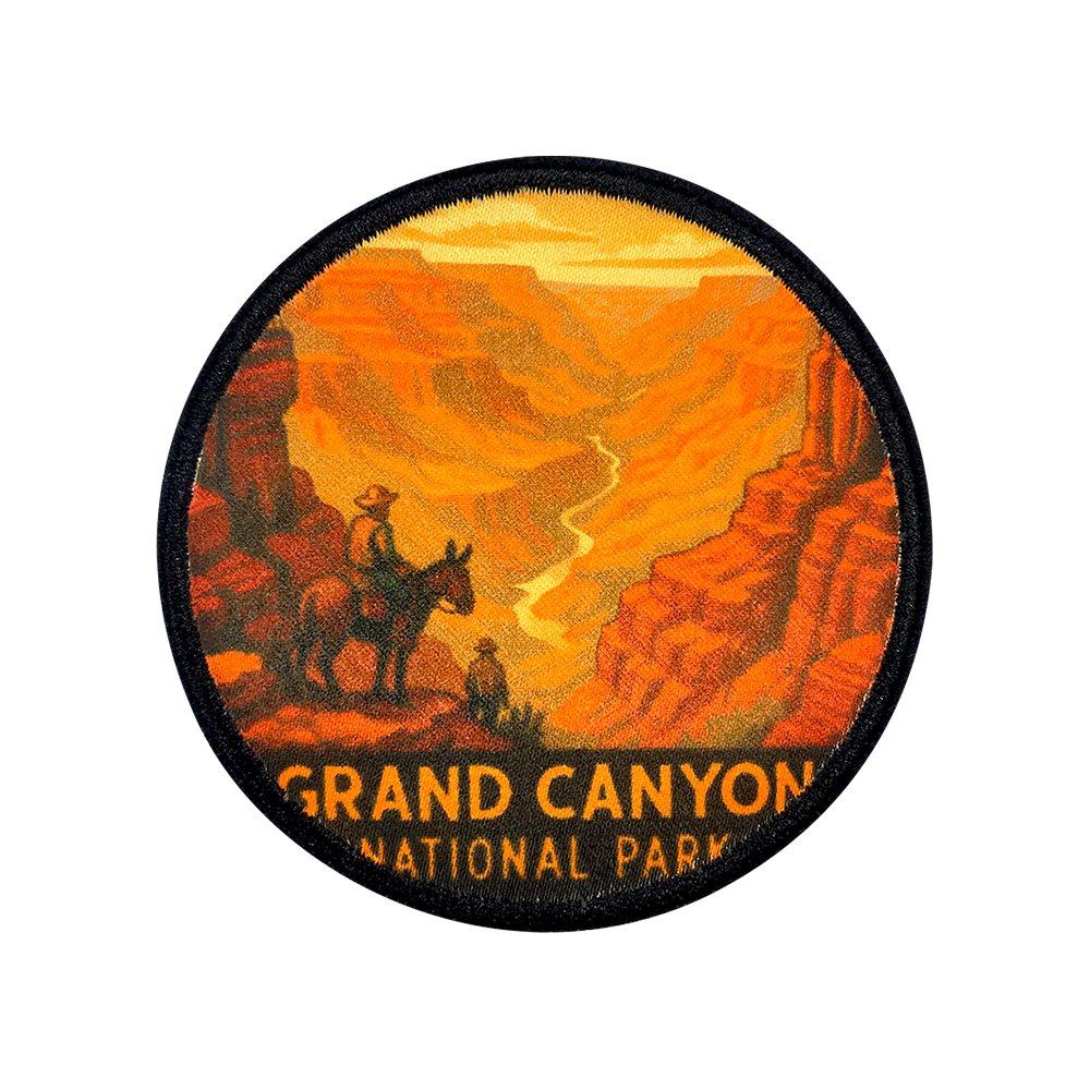 5Pcs Outdoor Camping Embroidered Iron-On Patches