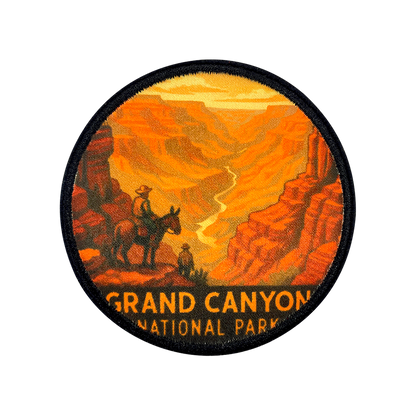 5Pcs Outdoor Camping Embroidered Iron-On Patches