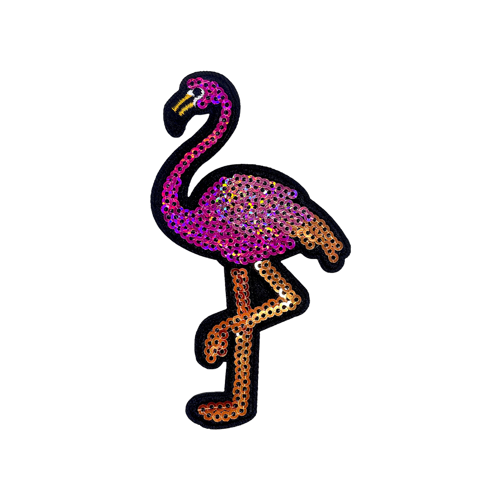 8Pcs Summer Sequin Embroidered Iron-On Patches