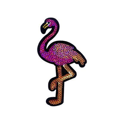 8Pcs Summer Sequin Embroidered Iron-On Patches