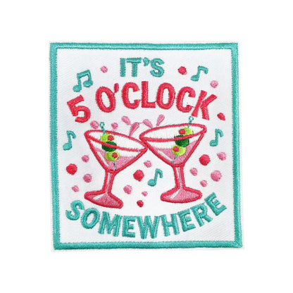 Funny Cocktail Hour Patch - Clpatch