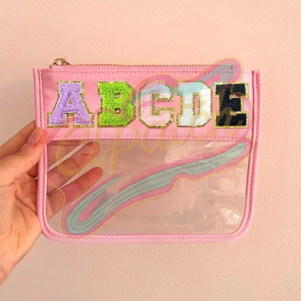 26 Alphabet Patches Letter Patches for DIY Supplies  A-Z Chenille letter embroidered iron on patches for clothes-Hat-Bag - Clpatch