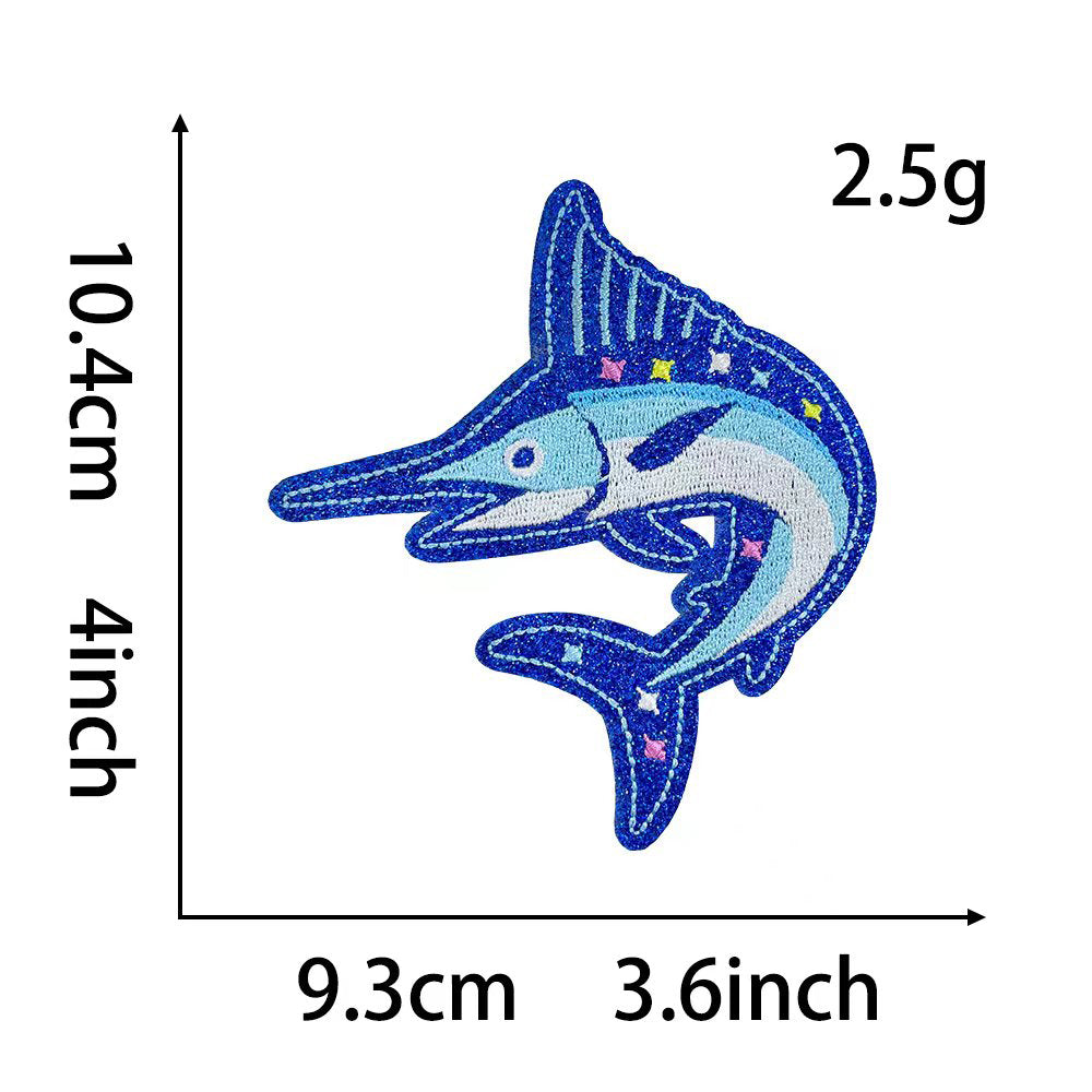 9Pcs Fishing Patches