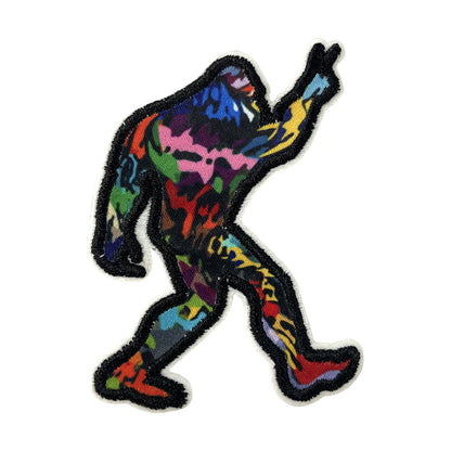 14Pcs Bigfoot Iron-On Patches