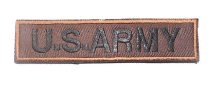 English strip U.S.ARMY embroidery Velcro, outdoor military fan backpack sticker patch embroidery morale stamp