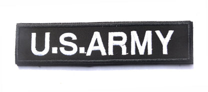 English strip U.S.ARMY embroidery Velcro, outdoor military fan backpack sticker patch embroidery morale stamp
