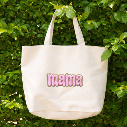 3D Puff Embroidered MAMA BABE Iron-On Patches – Mother’s Day Gift DIY