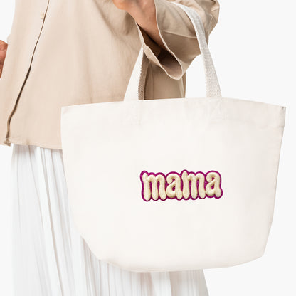 3D Puff Embroidered MAMA BABE Iron-On Patches – Mother’s Day Gift DIY