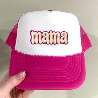 3D Puff Embroidered MAMA BABE Iron-On Patches – Mother’s Day Gift DIY