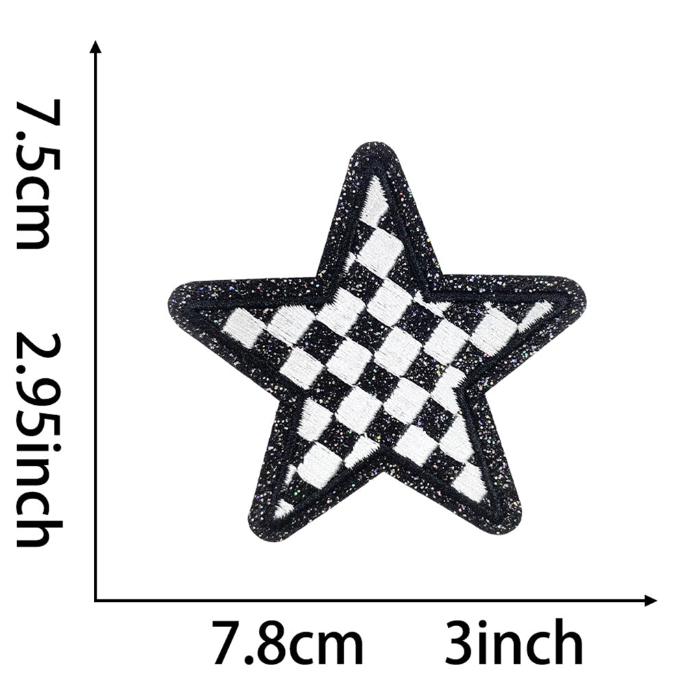 Soccer Patches 15 Pcs, Game Day Chenille Patches Iron On , Embroidered Appliques Sports Patches for Clothes, Backpacks, Hats, Jerseys & Jeans, Sport Party DIY Accessories