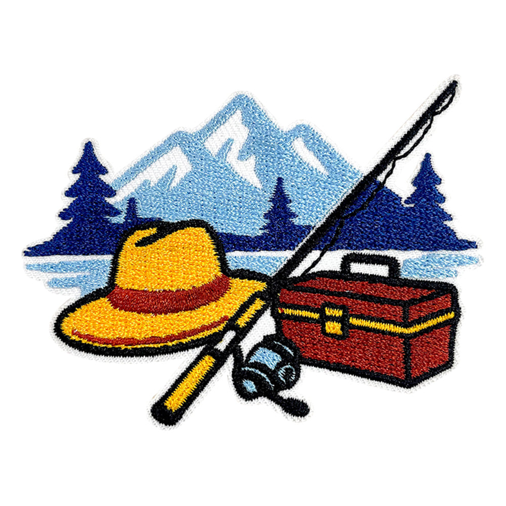 13Pcs Outdoor Patches Themed Mountain & Camping Iron On Patches