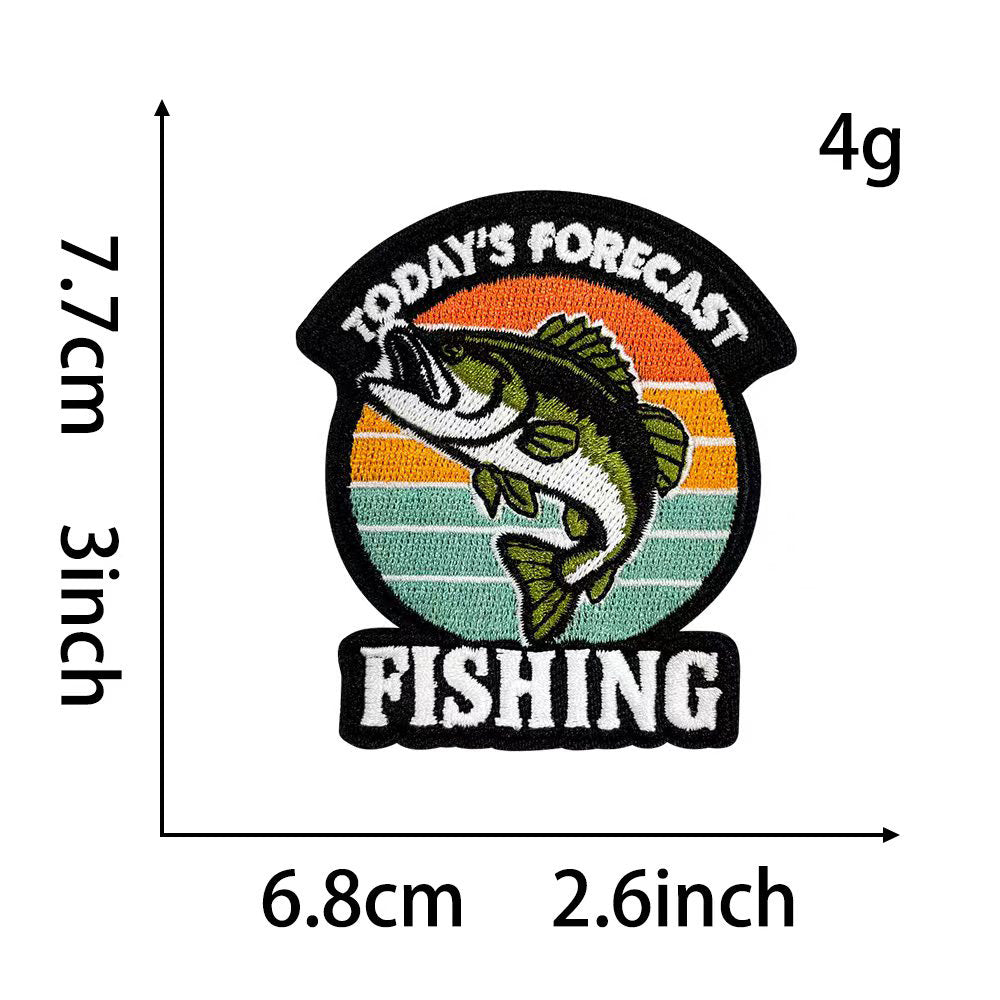 9Pcs Fishing Patches