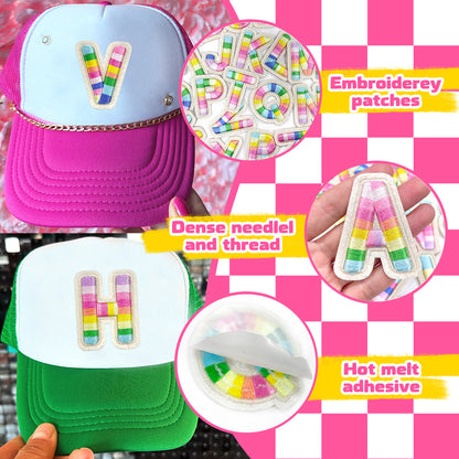 26Pcs Self Adhesive Letter Patches