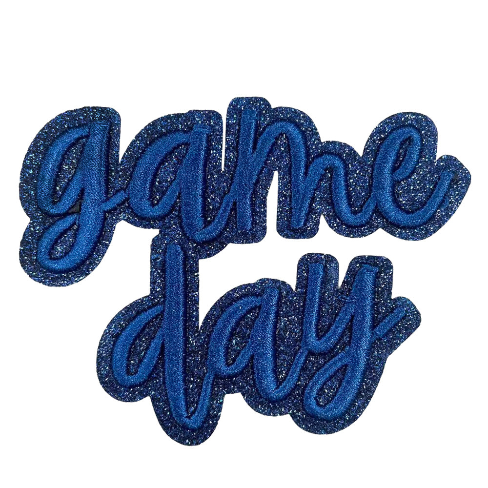 Baseball Iron On Patches Blu 15Pcs
