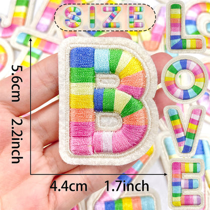 26Pcs Self Adhesive Letter Patches
