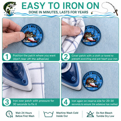 9Pcs Fishing Patches