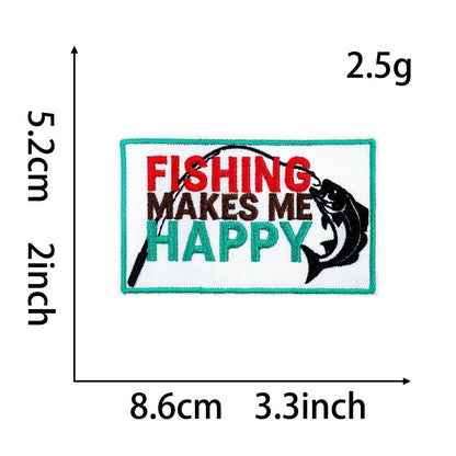 9Pcs Fishing Patches