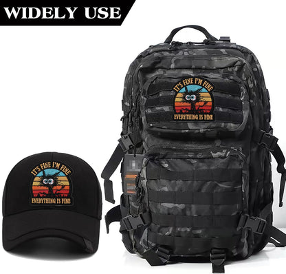 Morale Patch, 3" Embroidered Meme Tactical Patches with Hook and Loop