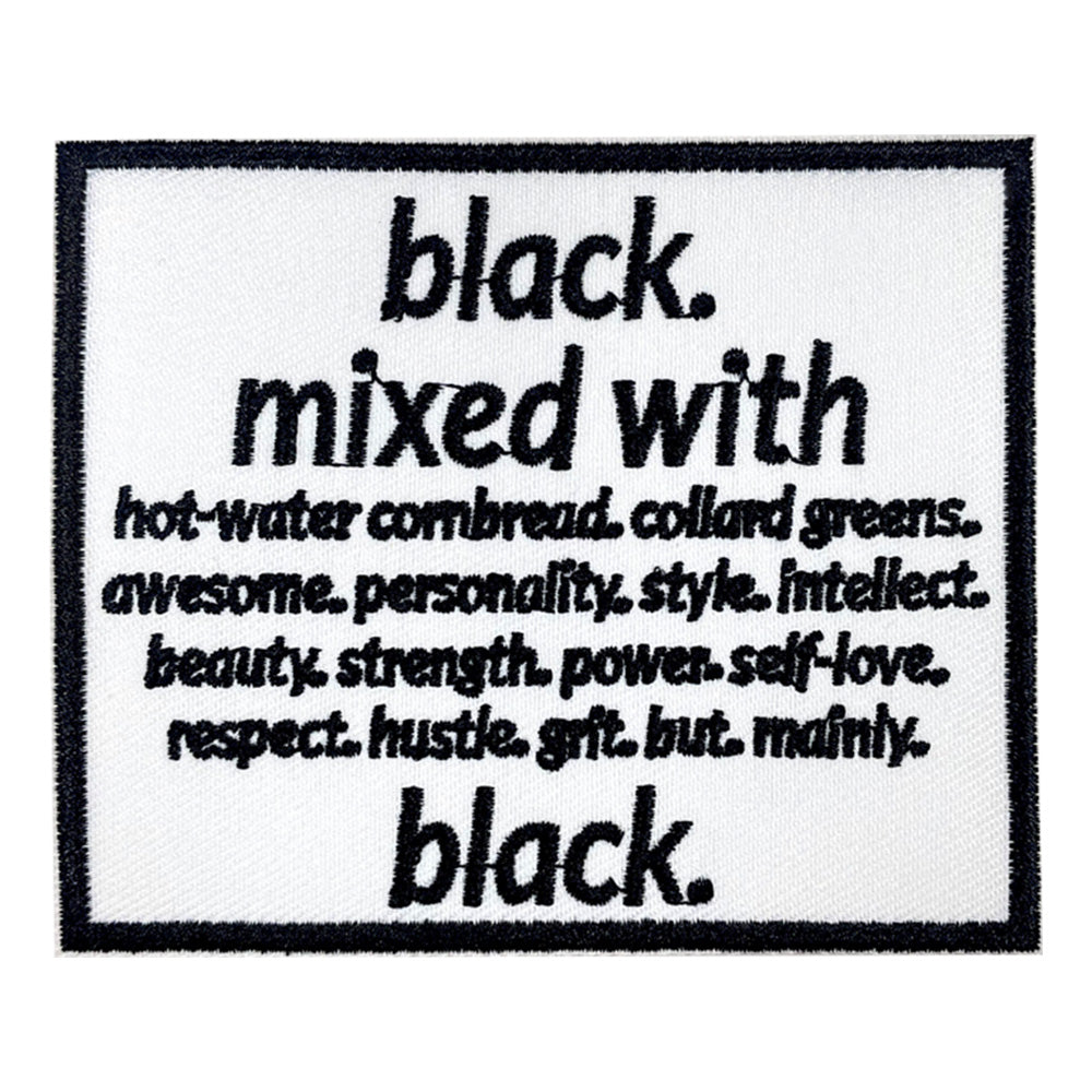 11Pcs Black Girl Iron-On Patches