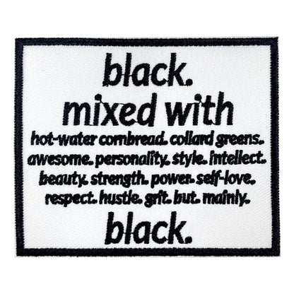 11Pcs Black Girl Iron-On Patches