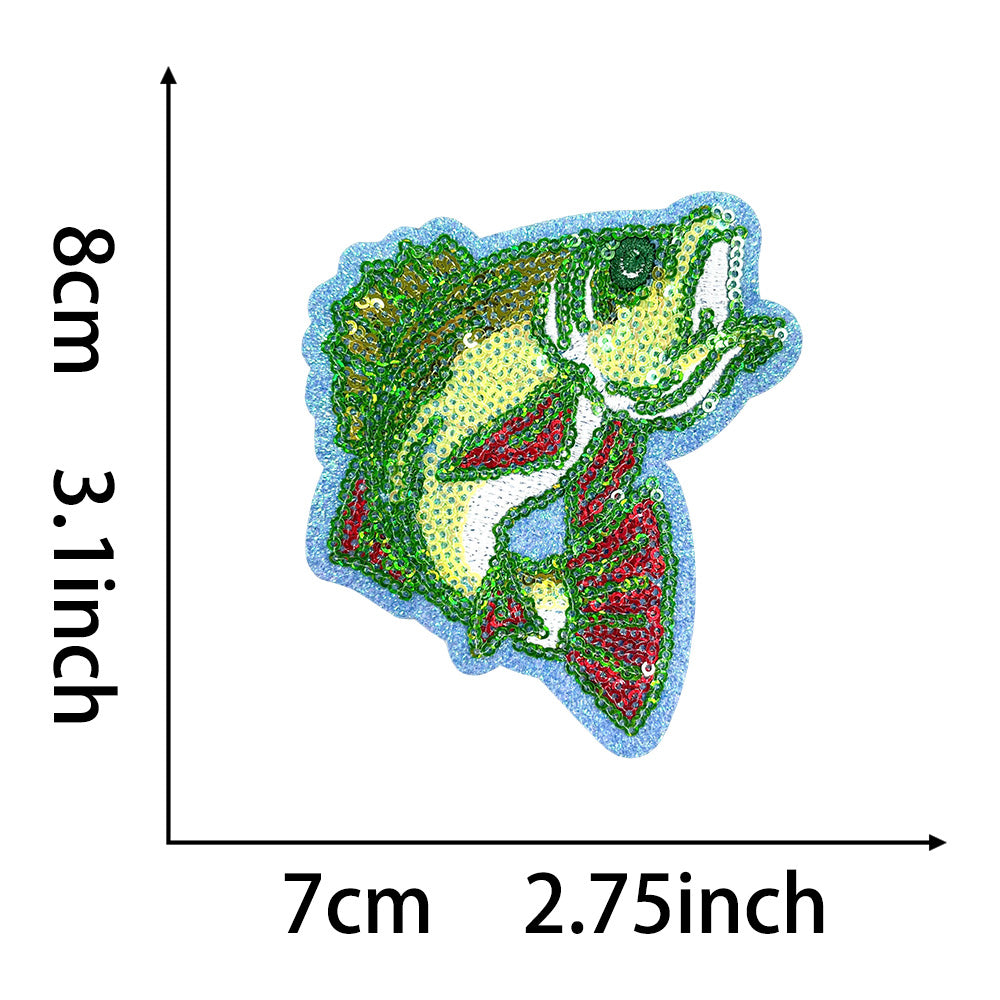 9Pcs Fishing Patches