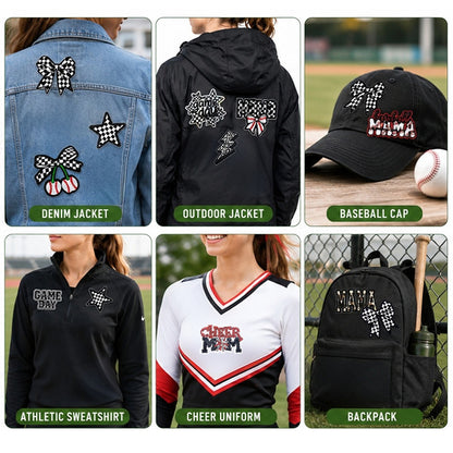 Baseball Patches 15 Pcs