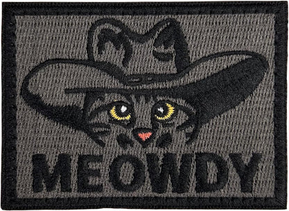 Morale Patch, 3" Embroidered Meme Tactical Patches with Hook and Loop