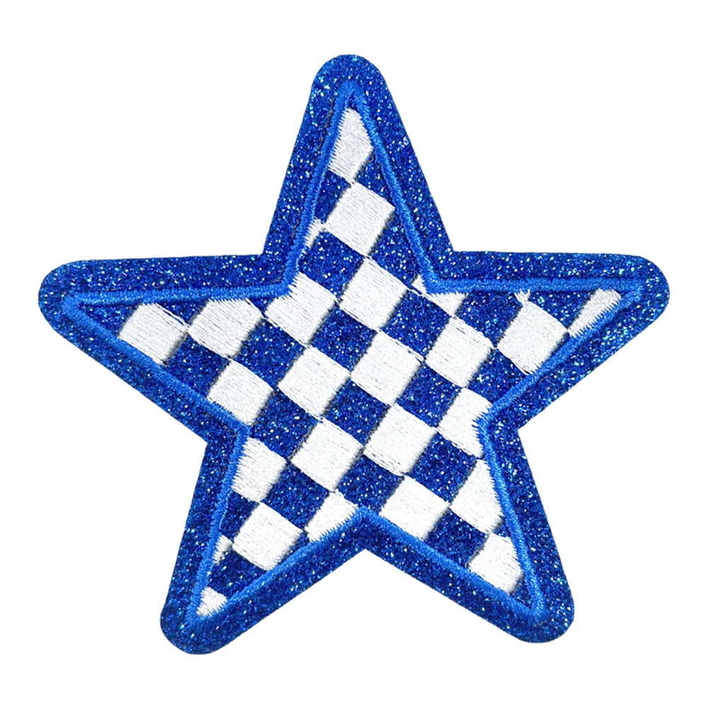 Baseball Iron On Patches Blu 15Pcs