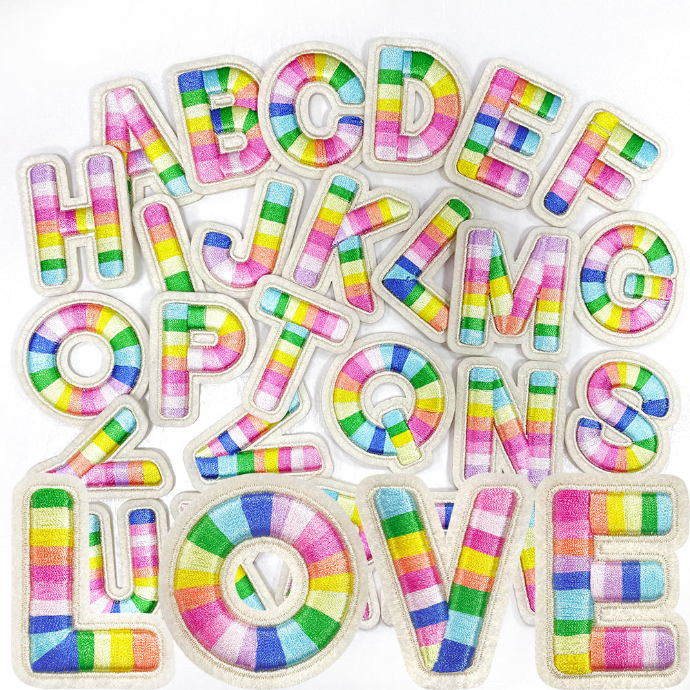 26Pcs Self Adhesive Letter Patches