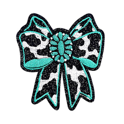 8Pcs Western Cowgirl Embroidered Patches