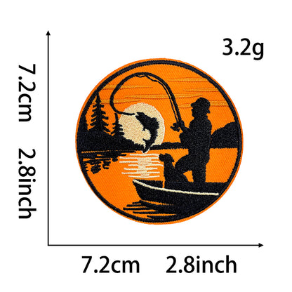 9Pcs Fishing Patches
