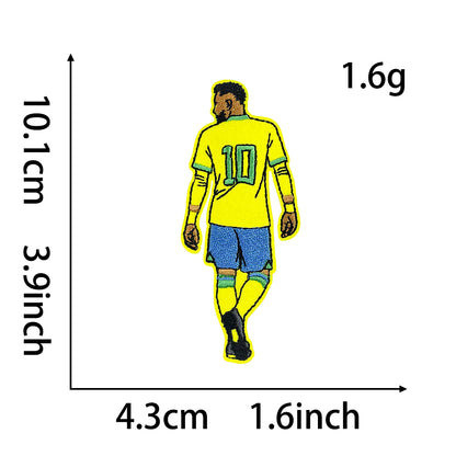 Soccer Star Patches 12 Pcs