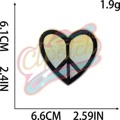 Babbie style Pink type embroidery patch - Clpatch