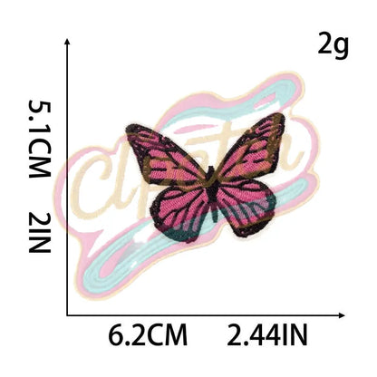 Babbie style Pink type embroidery patch - Clpatch