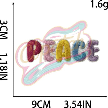 Babbie style Pink type embroidery patch - Clpatch