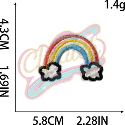 Babbie style Pink type embroidery patch - Clpatch