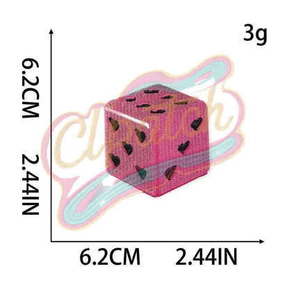 Babbie style Pink type embroidery patch - Clpatch