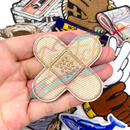 Band-Aid Embroidered Iron On - Clpatch