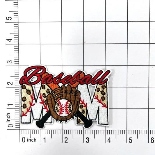 Baseball MoM embroidered patch for hat Clpatch   huge range of embroidery patch