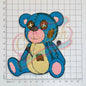 Bearbrick new design chenille embroidery patches - Clpatch
