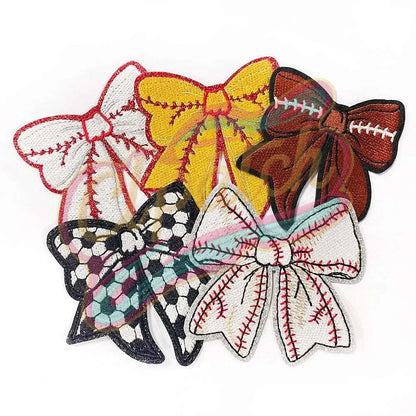 Butterfly bow adhesive embroidery cloth patch - Clpatch