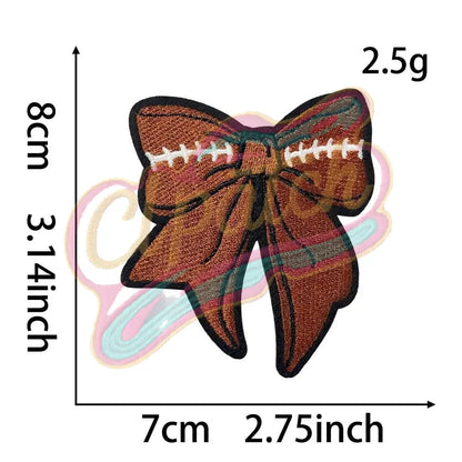 Butterfly bow adhesive embroidery cloth patch - Clpatch