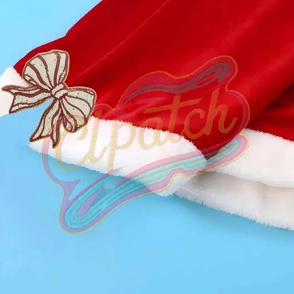 Christmas bow sequins embroidery DIY patches - Clpatch