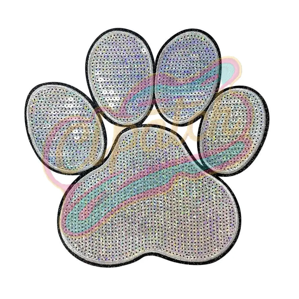 Clemson University sequins college embroidery patches for jacket - Clpatch