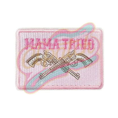 Cowgirl Mama tried trucker hat patches embroidery patch - Clpatch