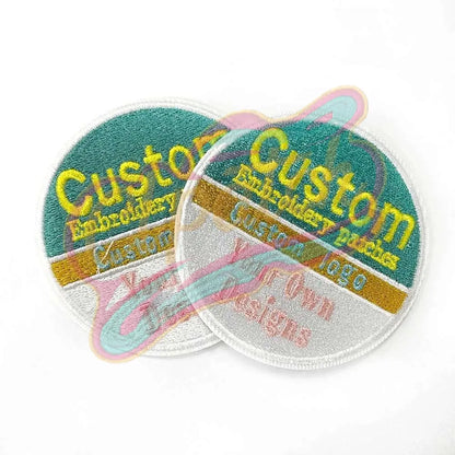 Custom embroidered patch (≥ 101 pcs) - Clpatch