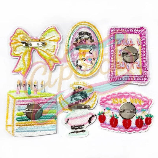 Cute California summer embroidery patch for bag/cloth - Clpatch